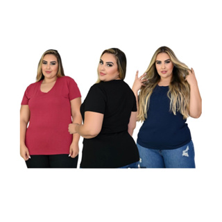 T Shirt Feminina Plus Size De Algodão Sonhos