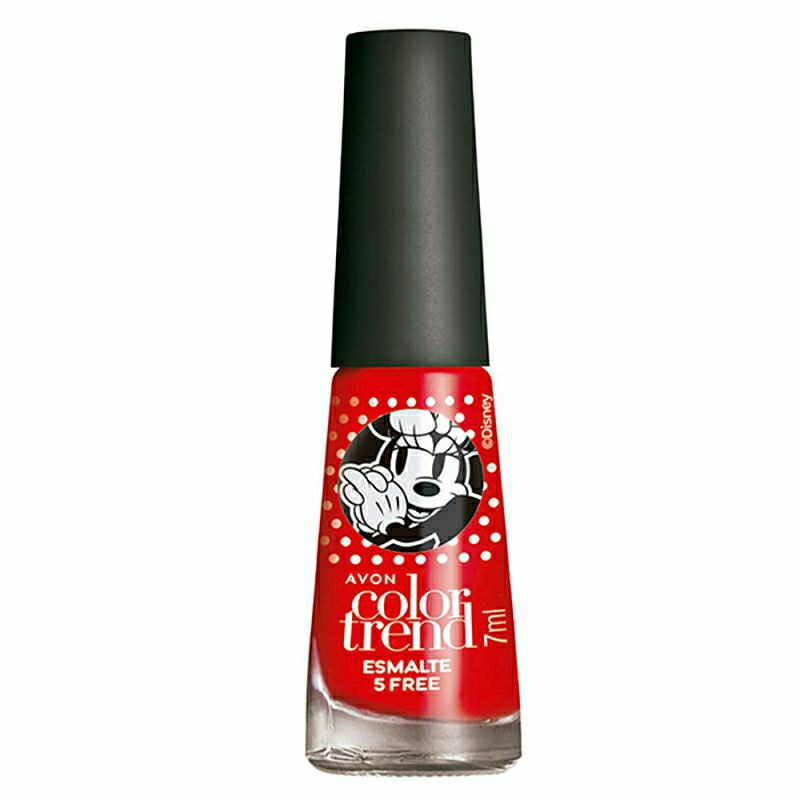 Esmalte Avon Color Trend Disney Vermelho Minnie | Shopee Brasil