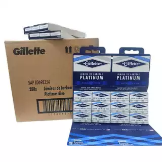Caixa Fechada Lamina Gillette Platinum 1440 Unidades Gilete