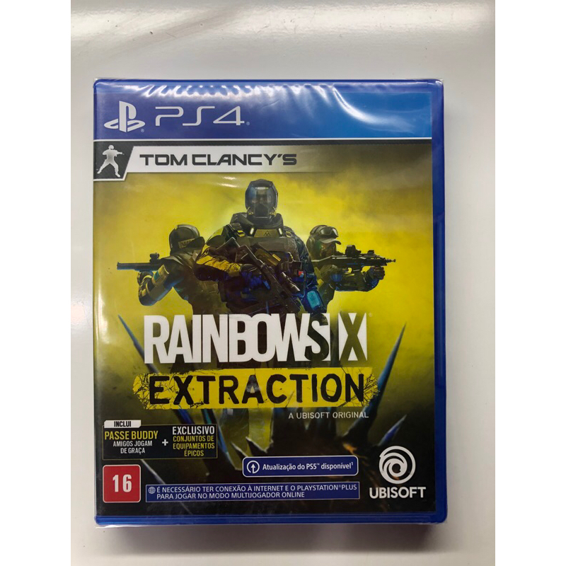 Tom Clancy's Rainbow Six Extraction - PS4 - Mídia Física Lacrado