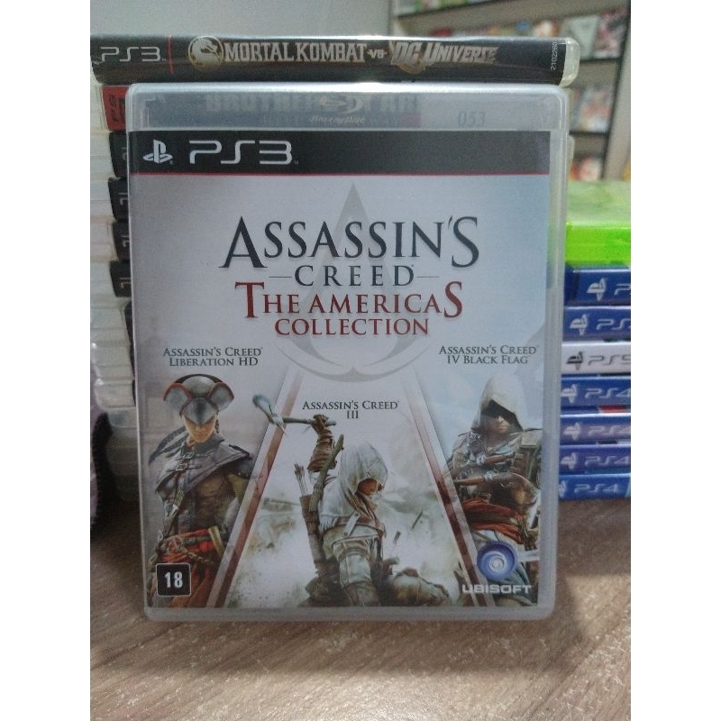 Assassins Creed The Americas Collection PS3 mídia física original