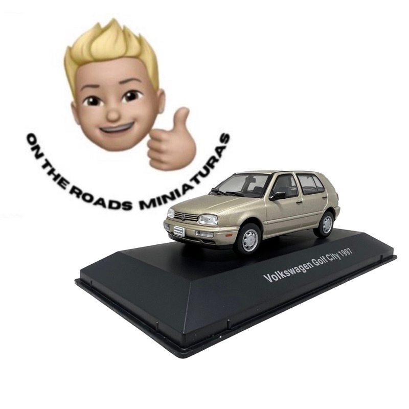 Miniatura Volkswagen Golf City (1997) 1/43 | Shopee Brasil