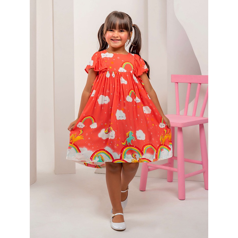 Vestido infantil tamanho 2 anos 