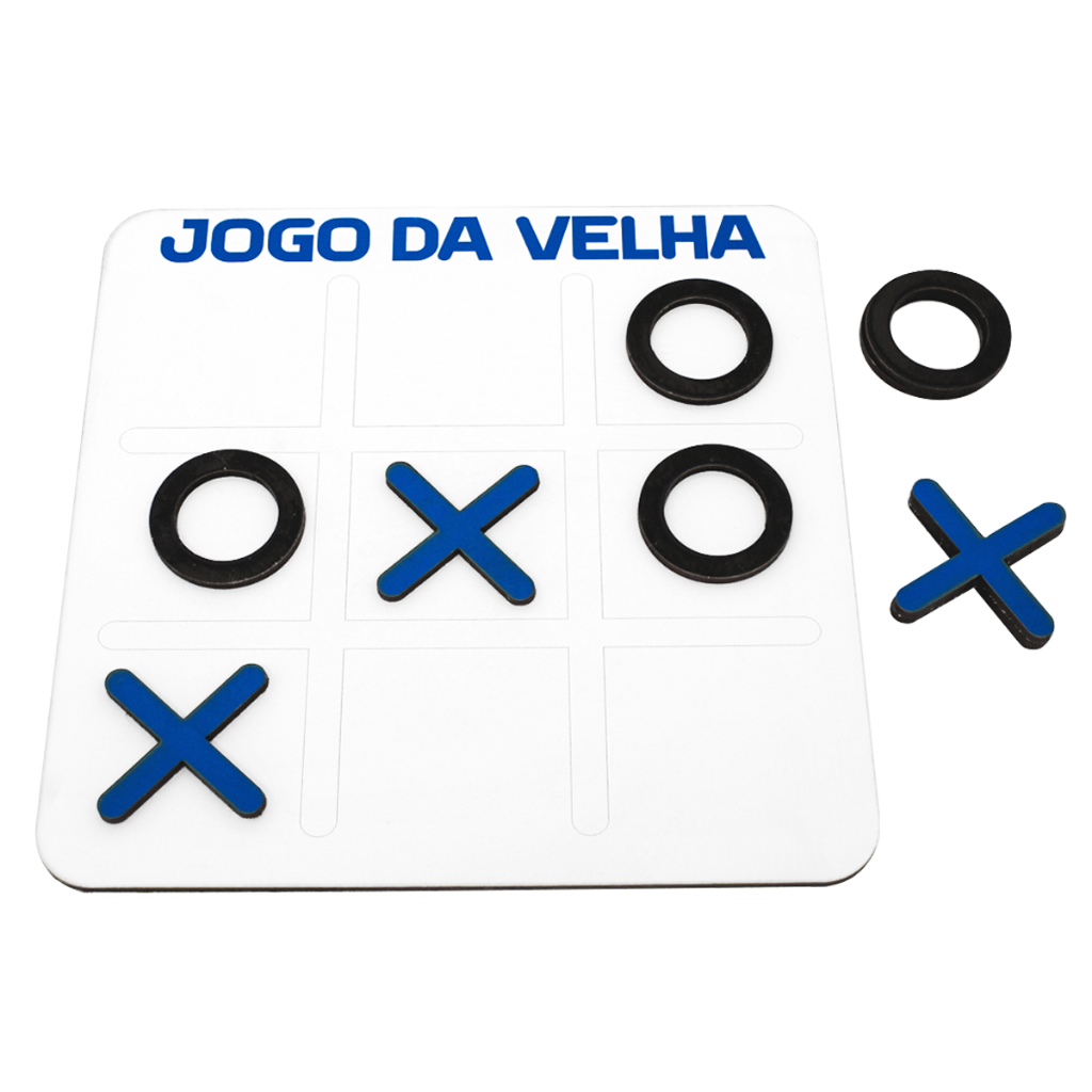 Jogo Da Velha Brinquedo Infantil E Decorativo De Madeira