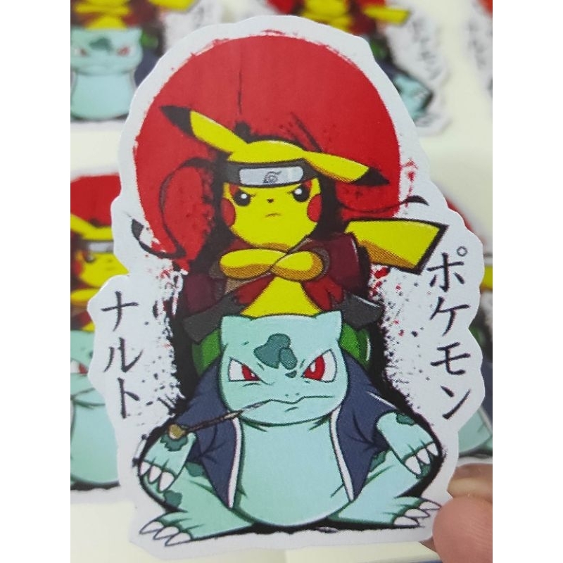Y&P, Adesivos de Pokémon Grafite à Prova D'água, 10 pçs/aleatória