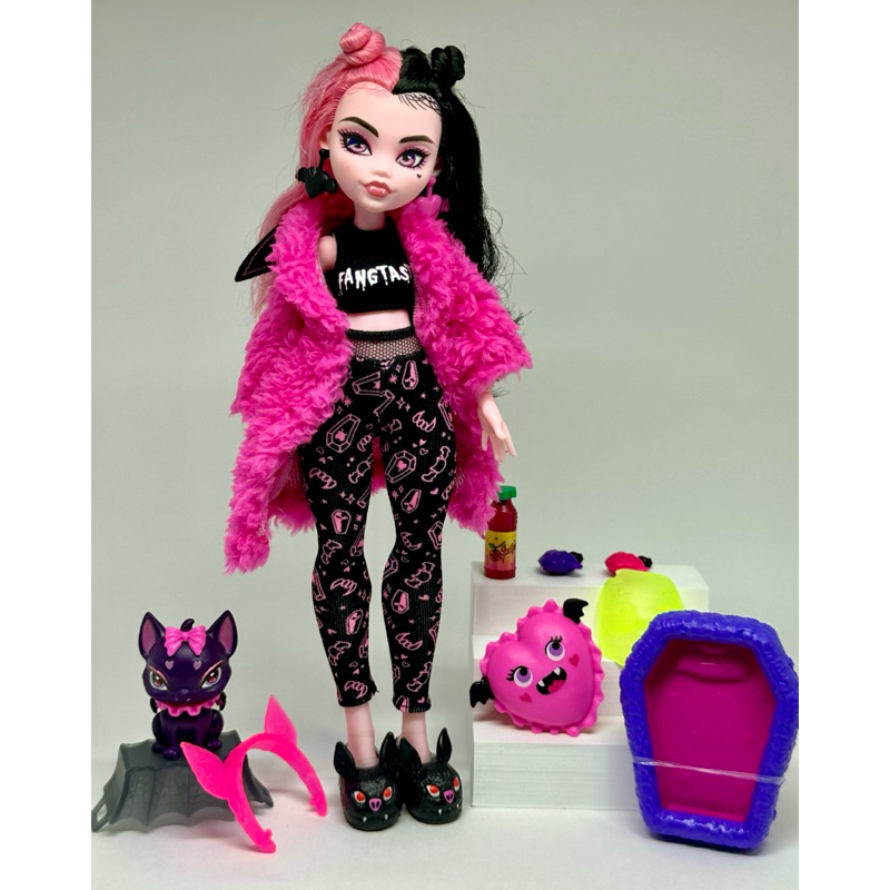 Boneca Monster High Draculaura Vampira 26 Cm - Mattel Hky74