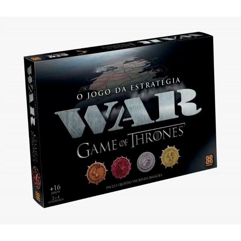 Kit Jogos De Tabuleiro Detetive Estrela E War 2 Grow em Promoção na  Americanas