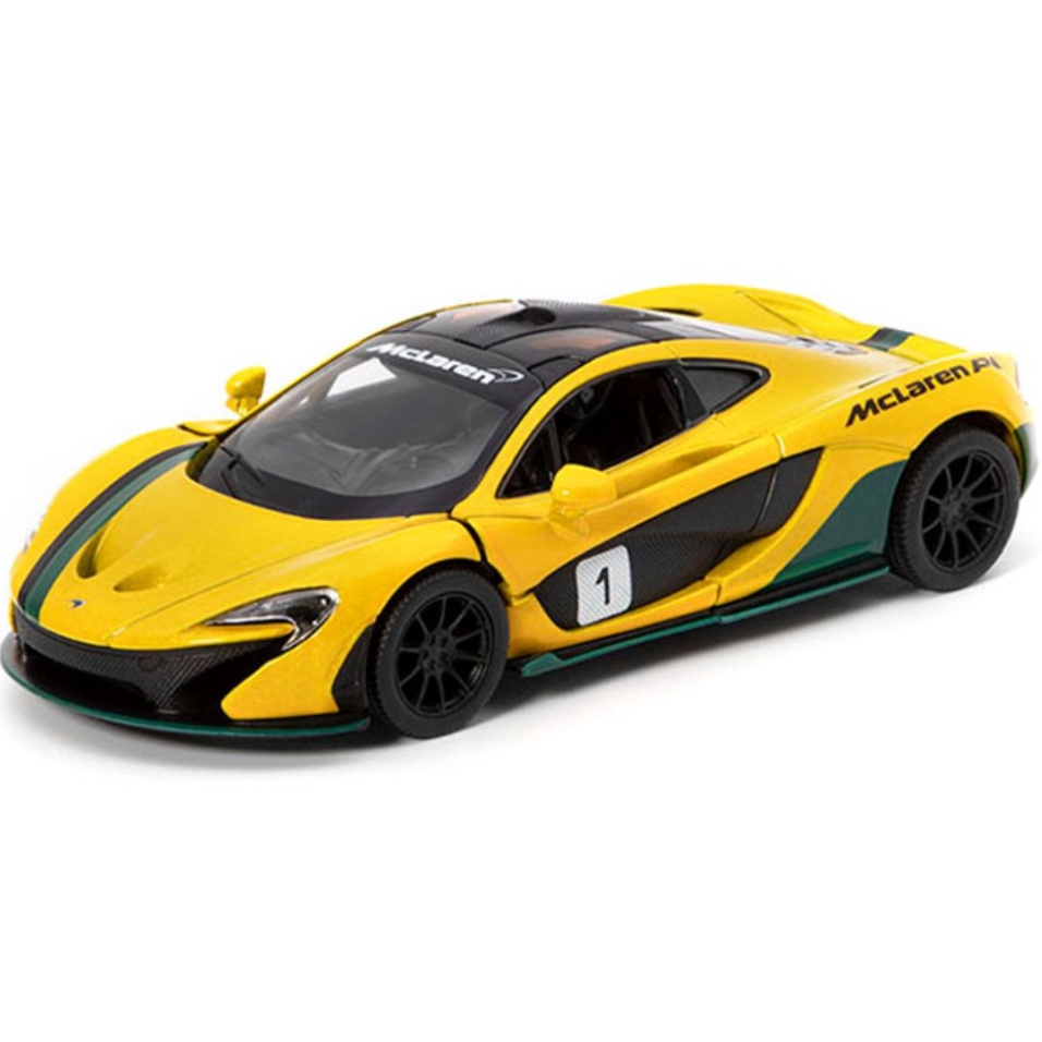 Carrinho Miniatura Mclaren P1 Escala 1/36 Abre As Portas