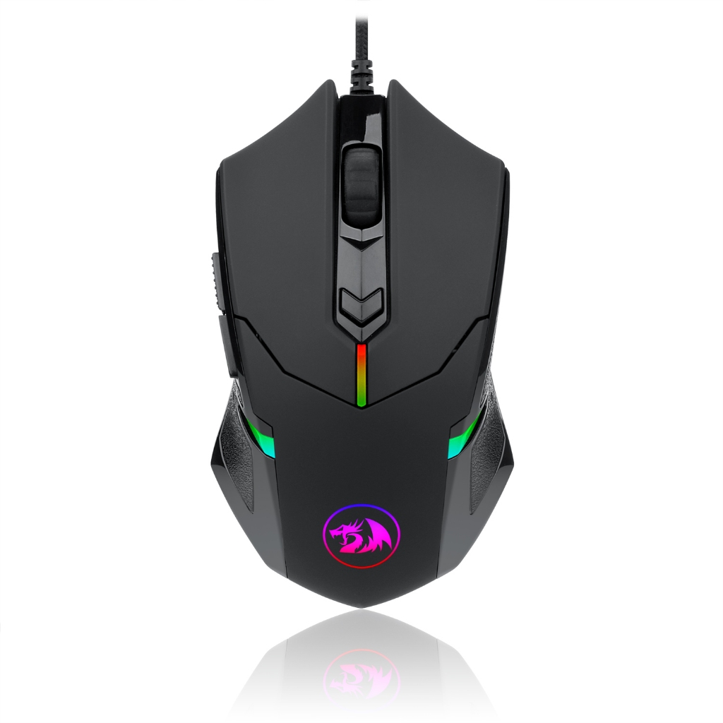 Mouse Gamer Redragon Cerberus Brancoala - Los Grandes Store