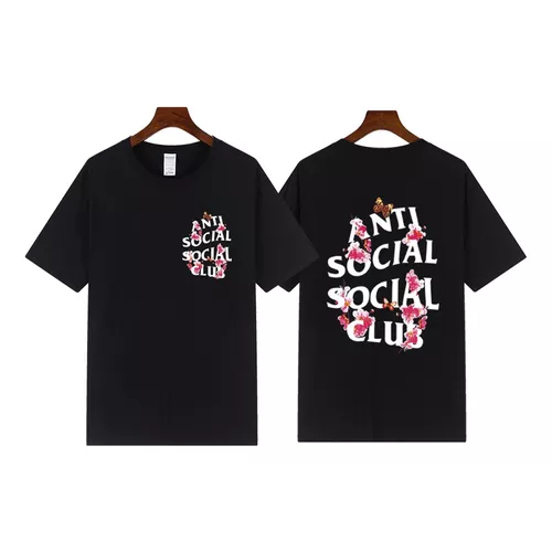 Camiseta Anti Social Flores algodão 30.1 penteado super promoção