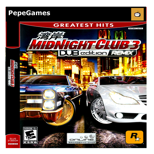 Midnight Club 3 DUB Edition Remix Jogos Ps3 PSN Digital Playstation 3