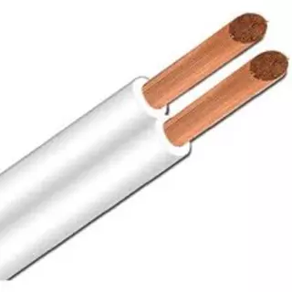 Fio Paralelo 30mts - 1.5mm - Branco - Duplo Flexivel Extensão