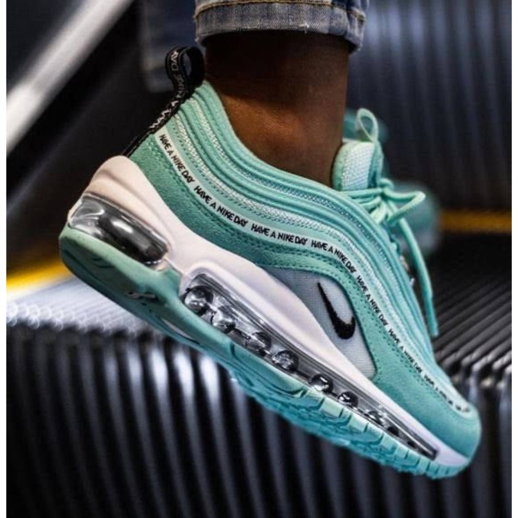 Tênis air max 97, confortável, masculino e feminino, caminhada, envio imediato, promoção 97