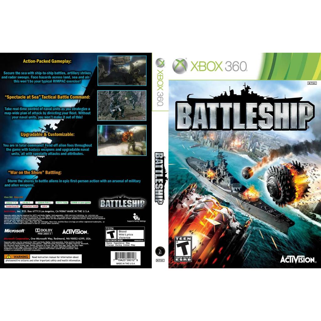 XBOX 360: BattleShip. 