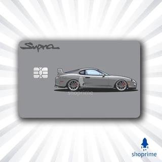 Adesivo Para Cartão De Crédito E Débito SUPRA CINZA