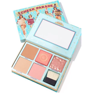 Paleta Cheek Parade Benefit, blush, contorno, bronzer, iluminador benefit, maquiagem mac too faced