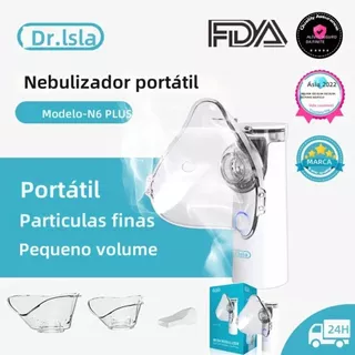 DR ISLA Inalador Nebulizador Portátil - Adultos e Crianças