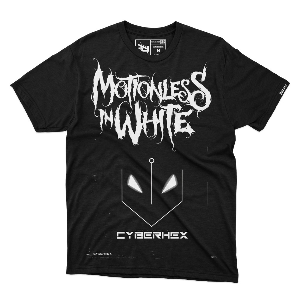 Camiseta Motionless in white - CyberHex | Shopee Brasil