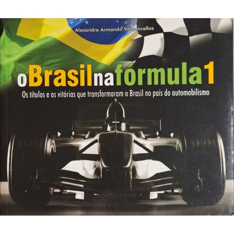 Livro O Brasil na Fórmula 1- Seminovo | Shopee Brasil