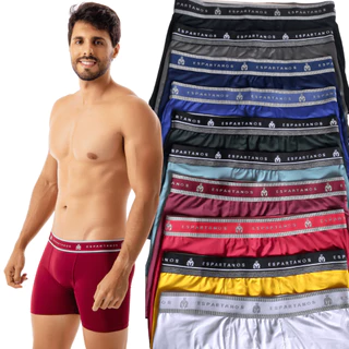 Cueca Boxer Masculina Microfibra Original Espartanos