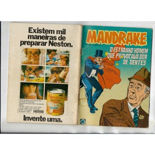 Mandrake Nº 27 Editora Saber 1974