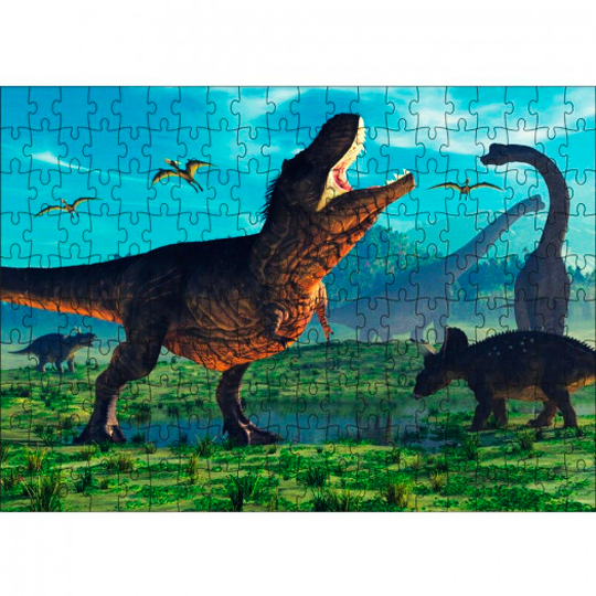 Queba-Cabeça T- Rex 150 pçs