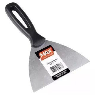 Espátula de Aço 12cm Cabo Plástico Max em Oferta na Shopee