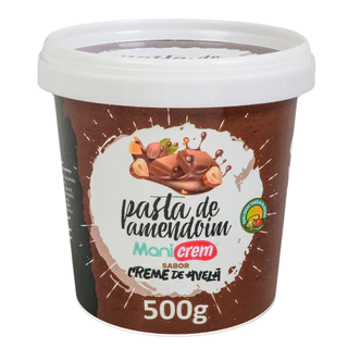 Pasta De Amendoim Sabor Creme de Avelã Manicrem Pote 500g