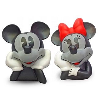 Kit: Mickey + Minnie Mouse - Busto de Gesso - Vintage Exclusiva