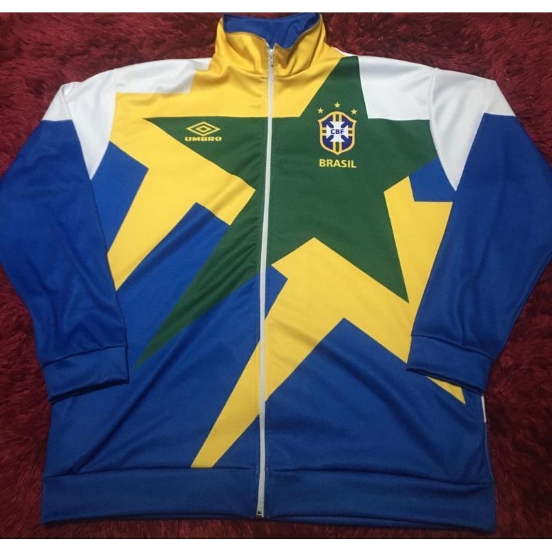 Jaqueta Retro Seleção Brasileira 1994 Umbro - Escorrega o Preço