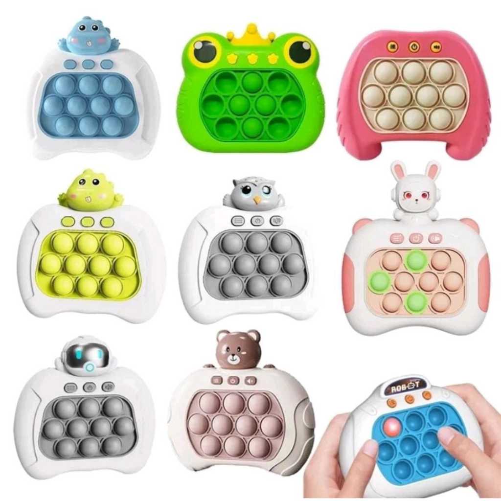 Jogo Pop It Game Eletrônico Interativo Fidget Toys Sensorial Crianças Controle Push Quick Jogo Anti Stress Ansiedade