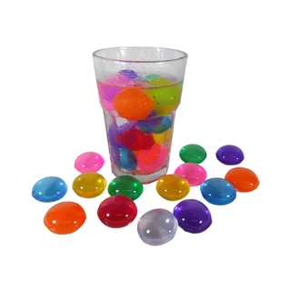 Gelo Artificial Reutilizável Bola Colorido 20 Und 0,300kg