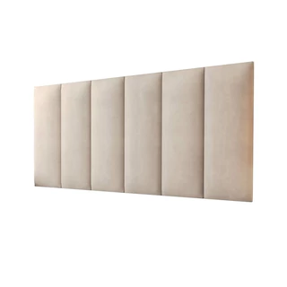 Painel De Cabeceira De Cama Box - Tamanho 1,40 - Cor Bege - Lojas G2 Móveis