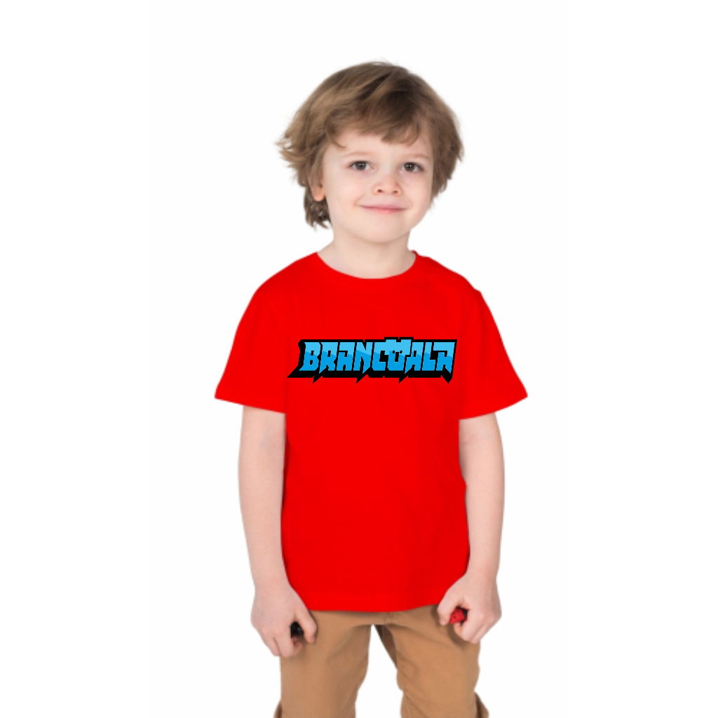 Camiseta infantil brancoala novidade