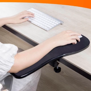 Descanso Para Braço Apoio Ergonômico Confortável Com Fixação Mesa
