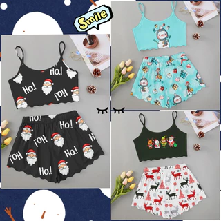 pijama baby Doll roupa de dormir ondinha moda verão Natal