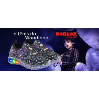 Tênis Infantil De Led Roblox Homem Aranha Luzinha Calce