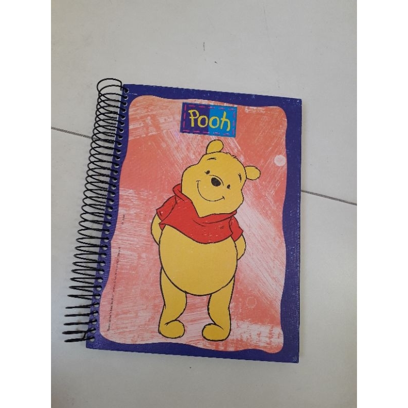 Caderno antigo vintage Ursinho Pooh | Shopee Brasil