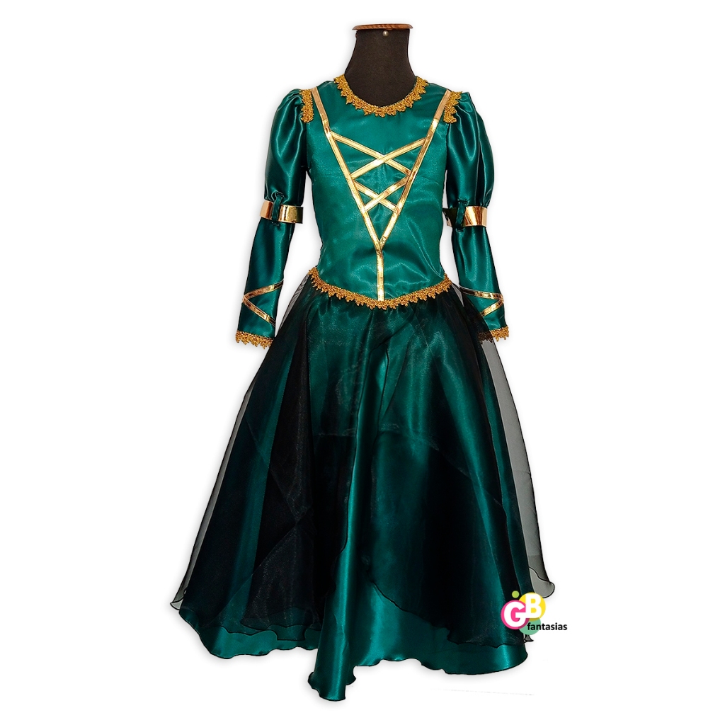 Roupa da hot sale princesa merida