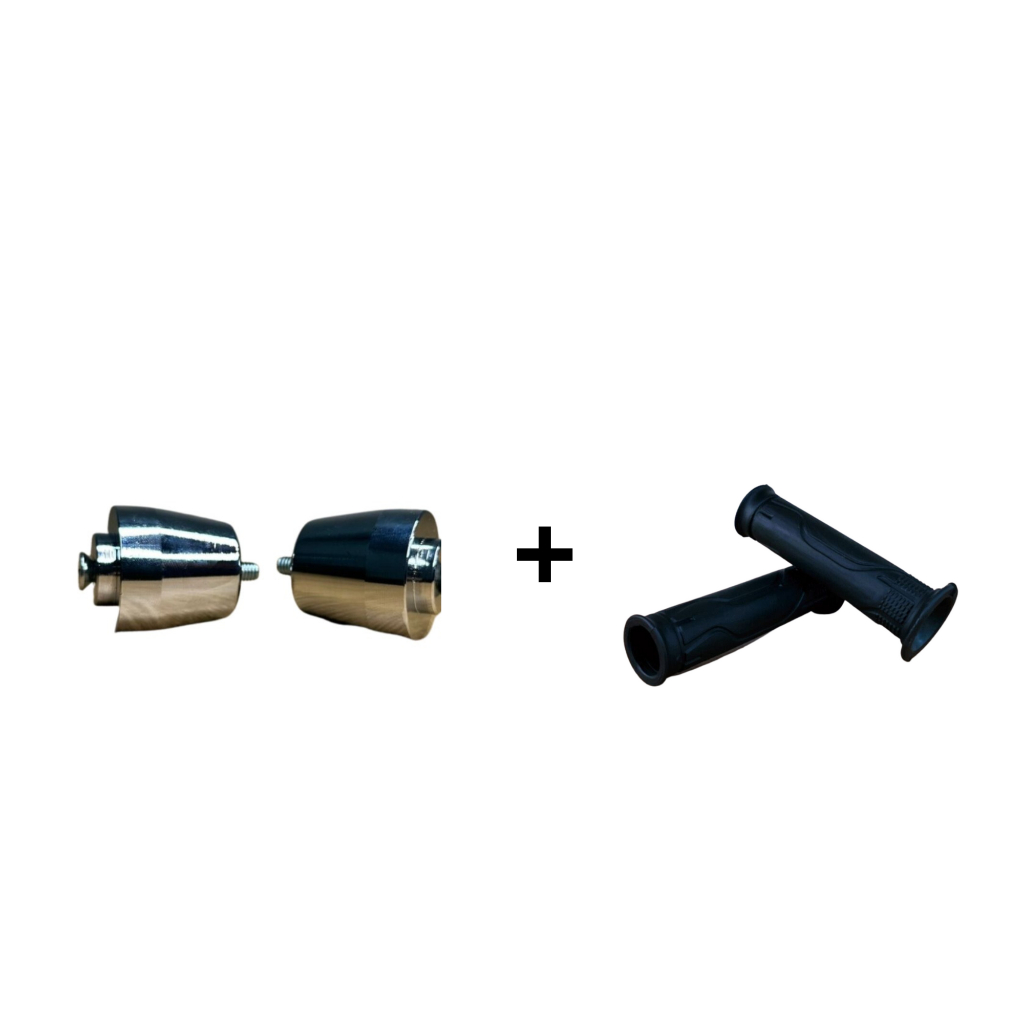 Par manopla titan fan 160 cargo com peso de guidão pcx 2016/2021