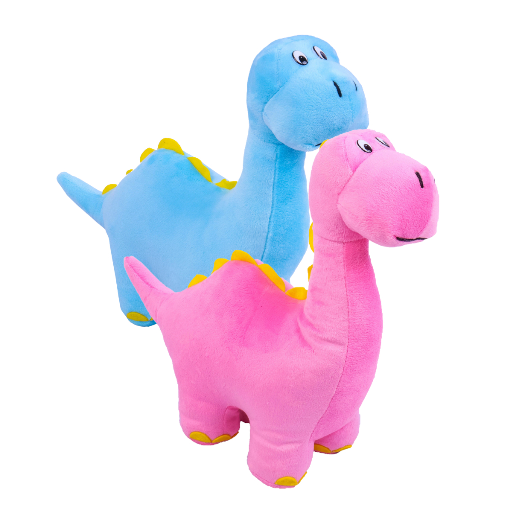 Desenho Animado de Dinossauro Tir Anossauro Boneco de Pelúcia Fofo Cinza -  40Cm