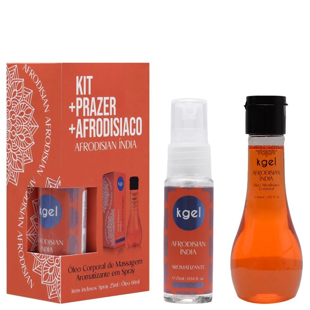 Kit Prazer Afrodisíaco Óleo E Aromatizador sex shop  Shopee Brasil 