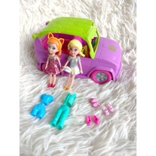 Polly Pocket Conjunto Fashion GDM01 Mattel Boneca Mini Acessórios