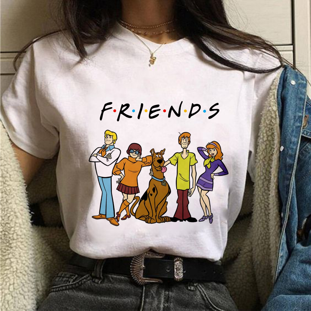 Camiseta Scooby Doo Personalizada Fred Velma Daphne Salsicha