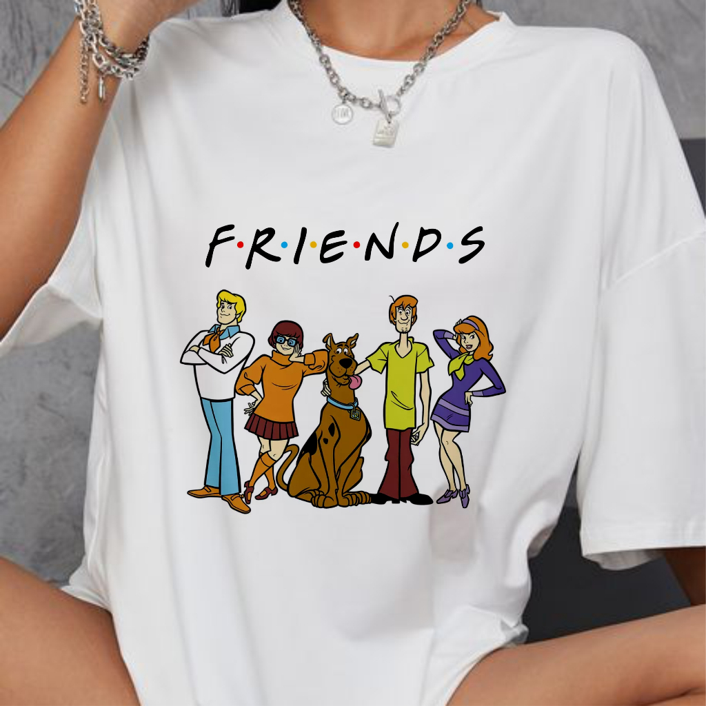 Camiseta Scooby Doo Personalizada Fred Velma Daphne Salsicha