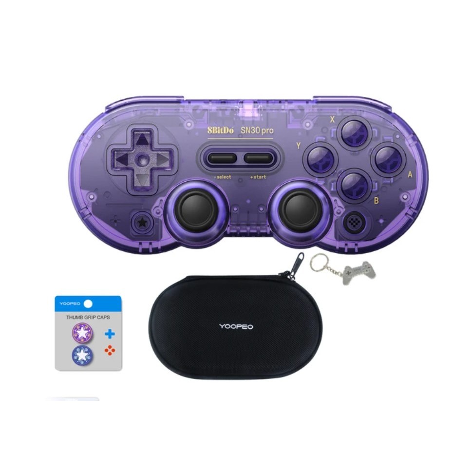 Controle Sn30 Pro Roxo Switch Steam Android Apple Windows | Shopee Brasil