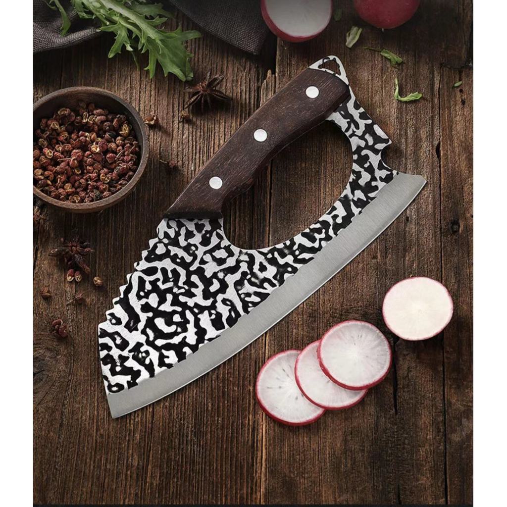 Cutelo Inox Profissional Cabo King Artesanal Churrasco Cozinha