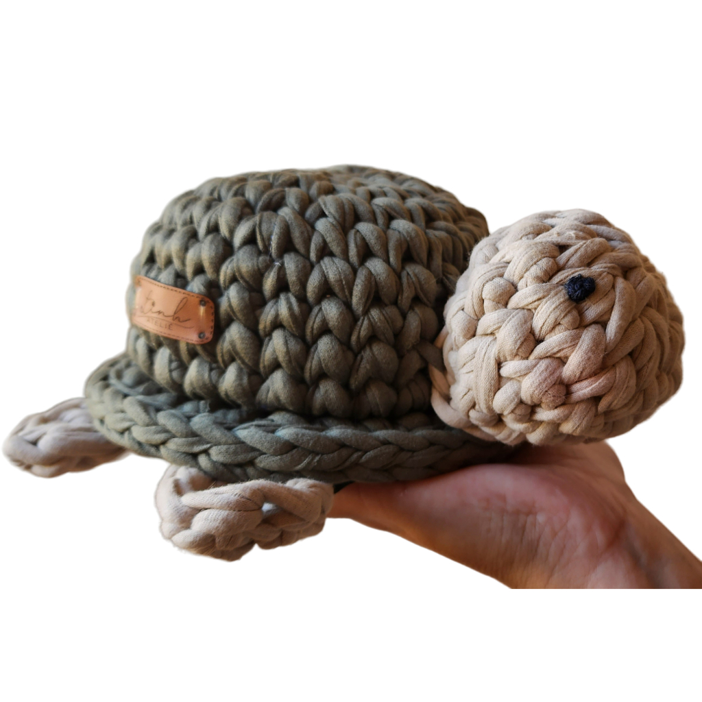 Tartaruga Fio de Malha | Peso de porta |Decoração Tartaruga | Lembrancinha Tartaruga | Peso de porta