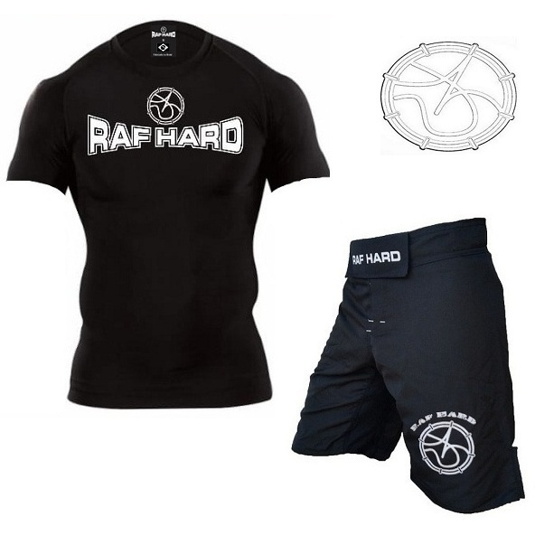 Kimono Xadrez + Faixa BJJ + Rash Guards + Bermuda NO-GI - BRANCO