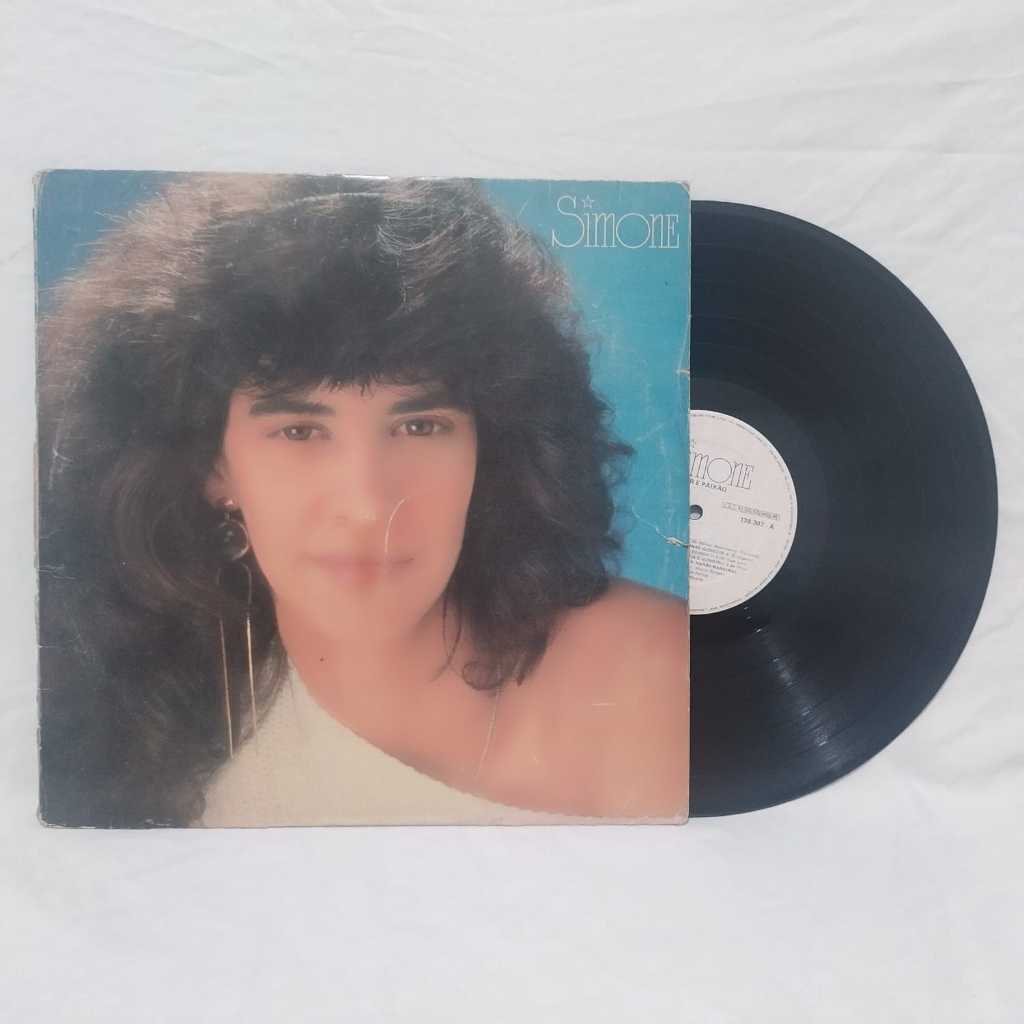 Lp Simone Amor E Paixao 1986 | Shopee Brasil